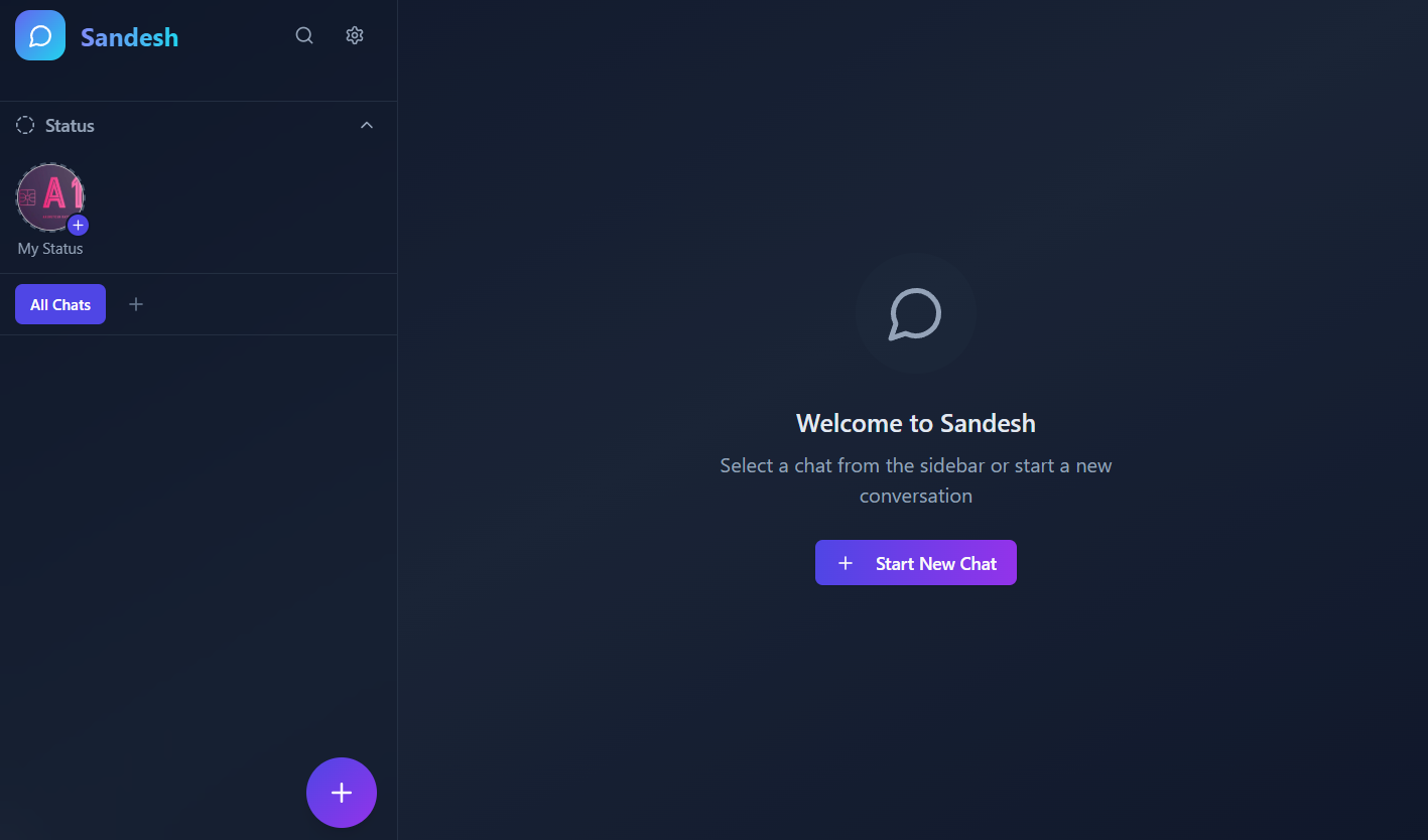 Sandesh template preview