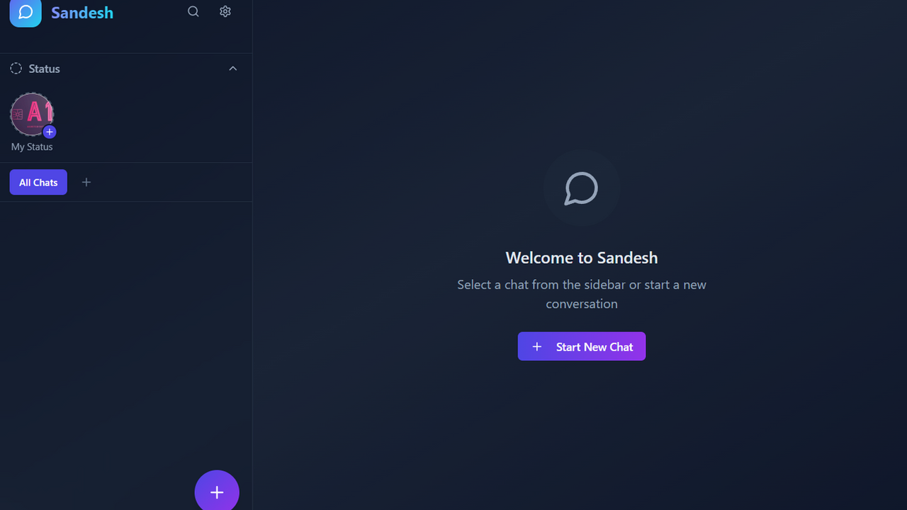 Sandesh template preview
