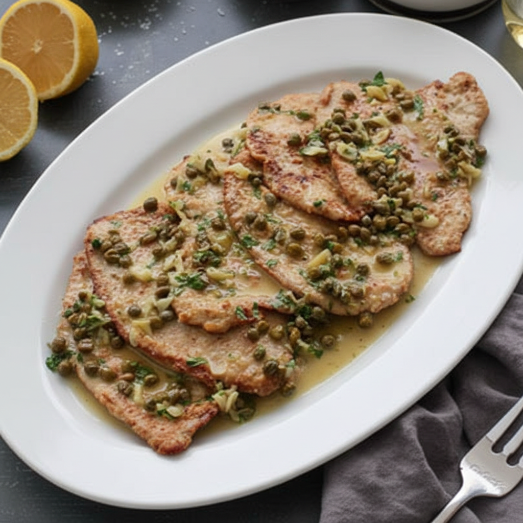 Veal Piccata - Main Dish