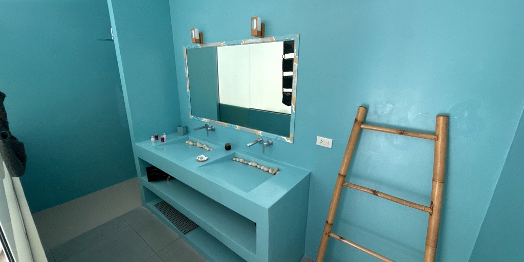 Salle de bain 1 — Résidence de Tracy’s Villa n° 3 à Lamai, Koh Samui