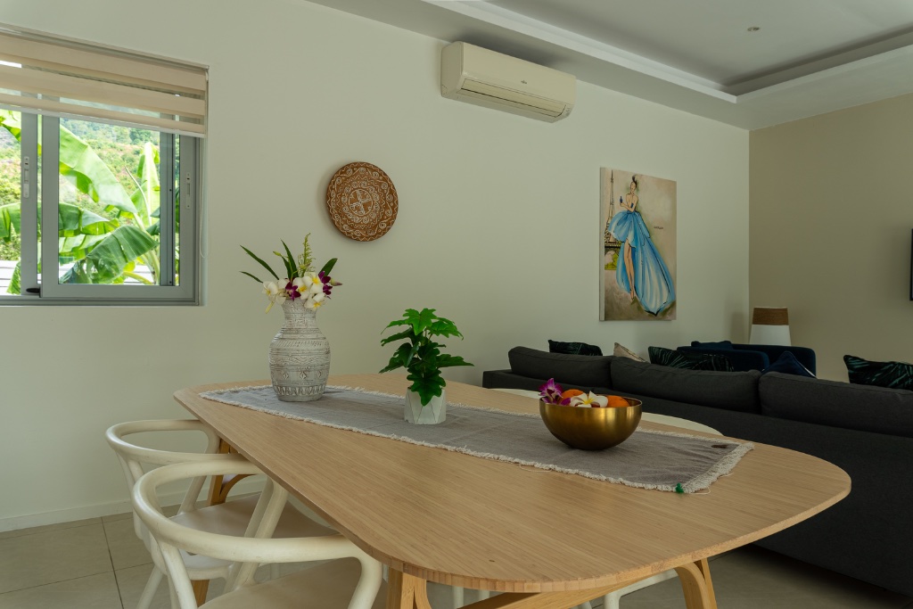 Salle à manger — Coconuts Villa n° 3 à Lamai, Koh Samui
