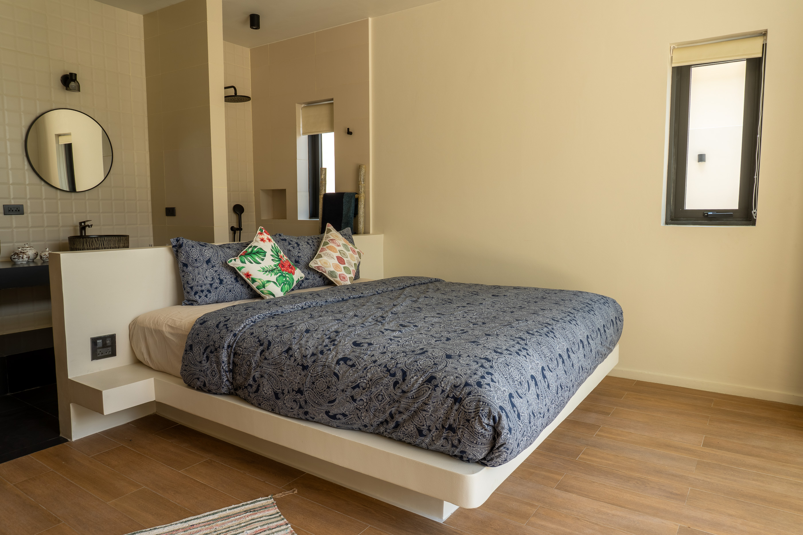 Bedroom at Villa Rose in Lamai, Koh Samui