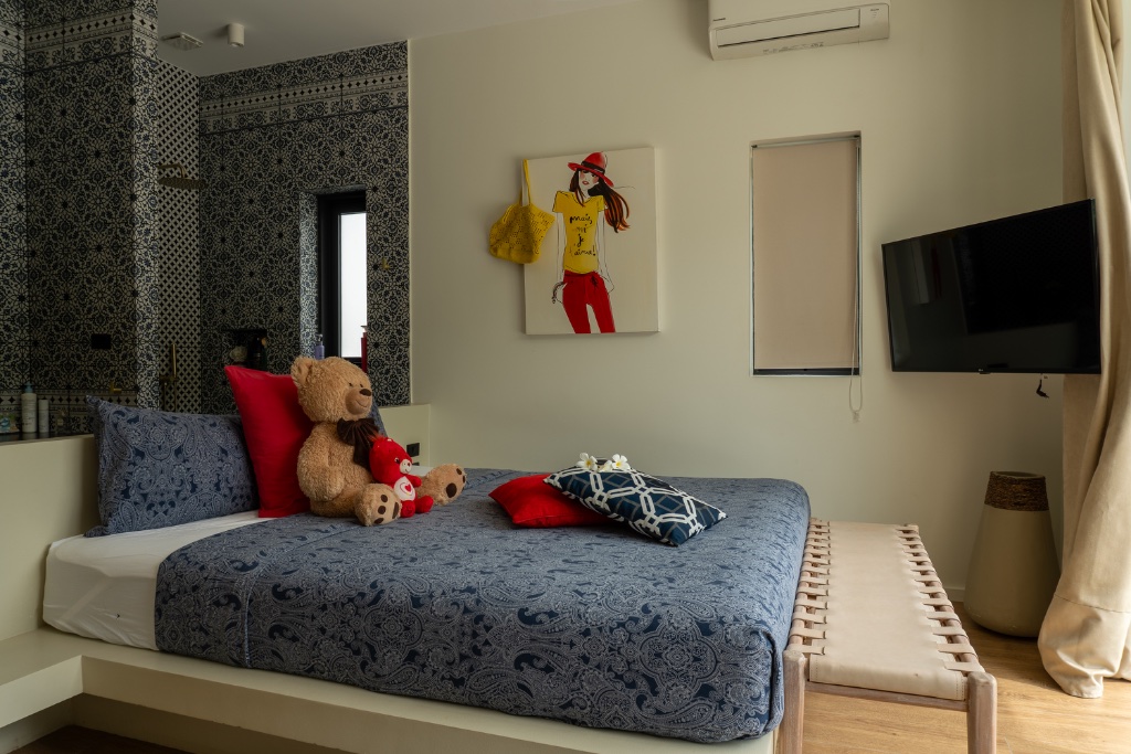 Bedroom at Coconuts Villa nr 5 in Lamai, Koh Samui