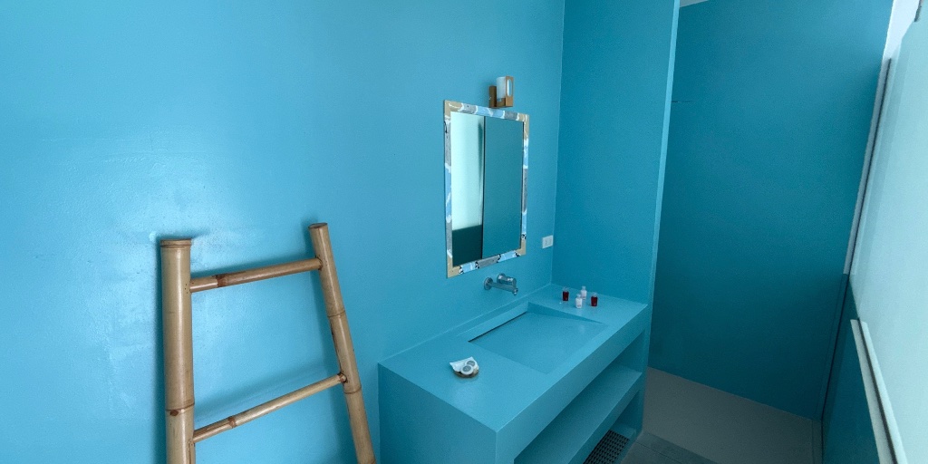 Salle de bain 2 — Résidence de Tracy’s Villa n° 3 à Lamai, Koh Samui
