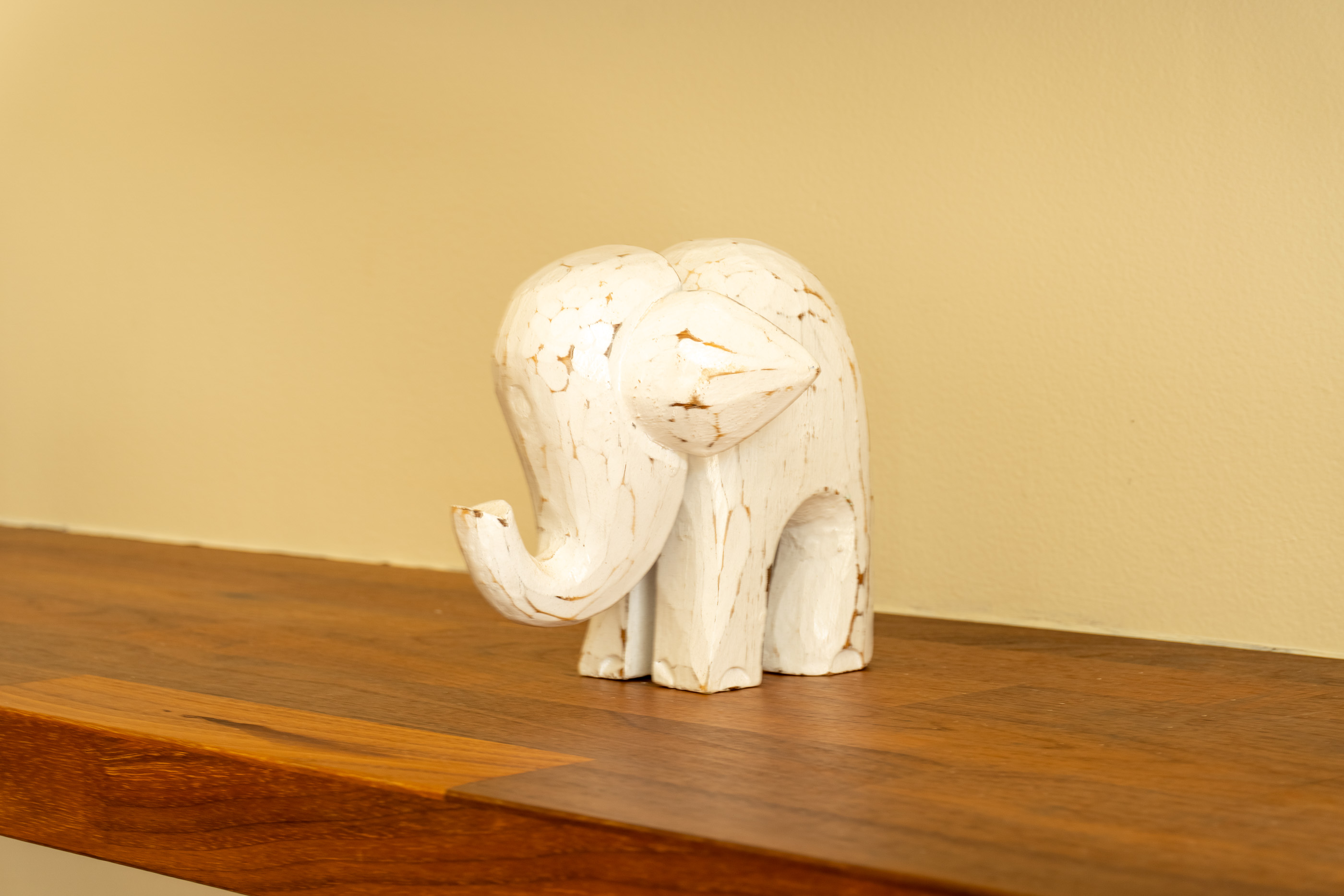 Carved Elephant at Villa Rose in Lamai, Koh Samui