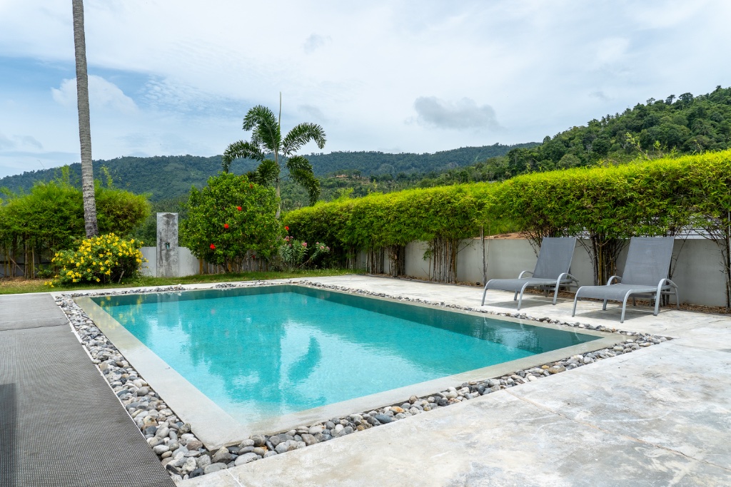 Espace piscine — Coconuts Villa n° 2 à Lamai, Koh Samui