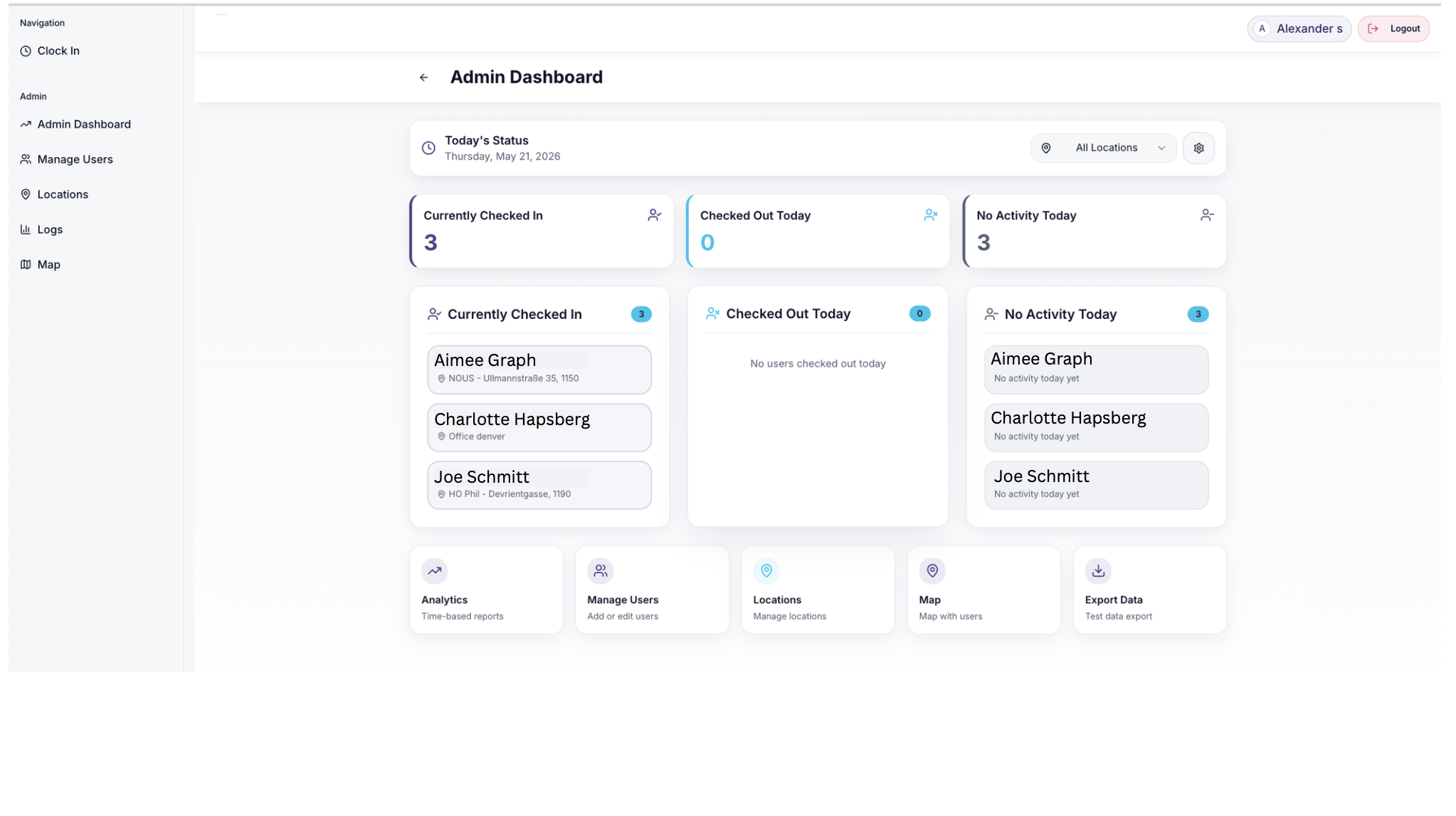 Admin Dashboard