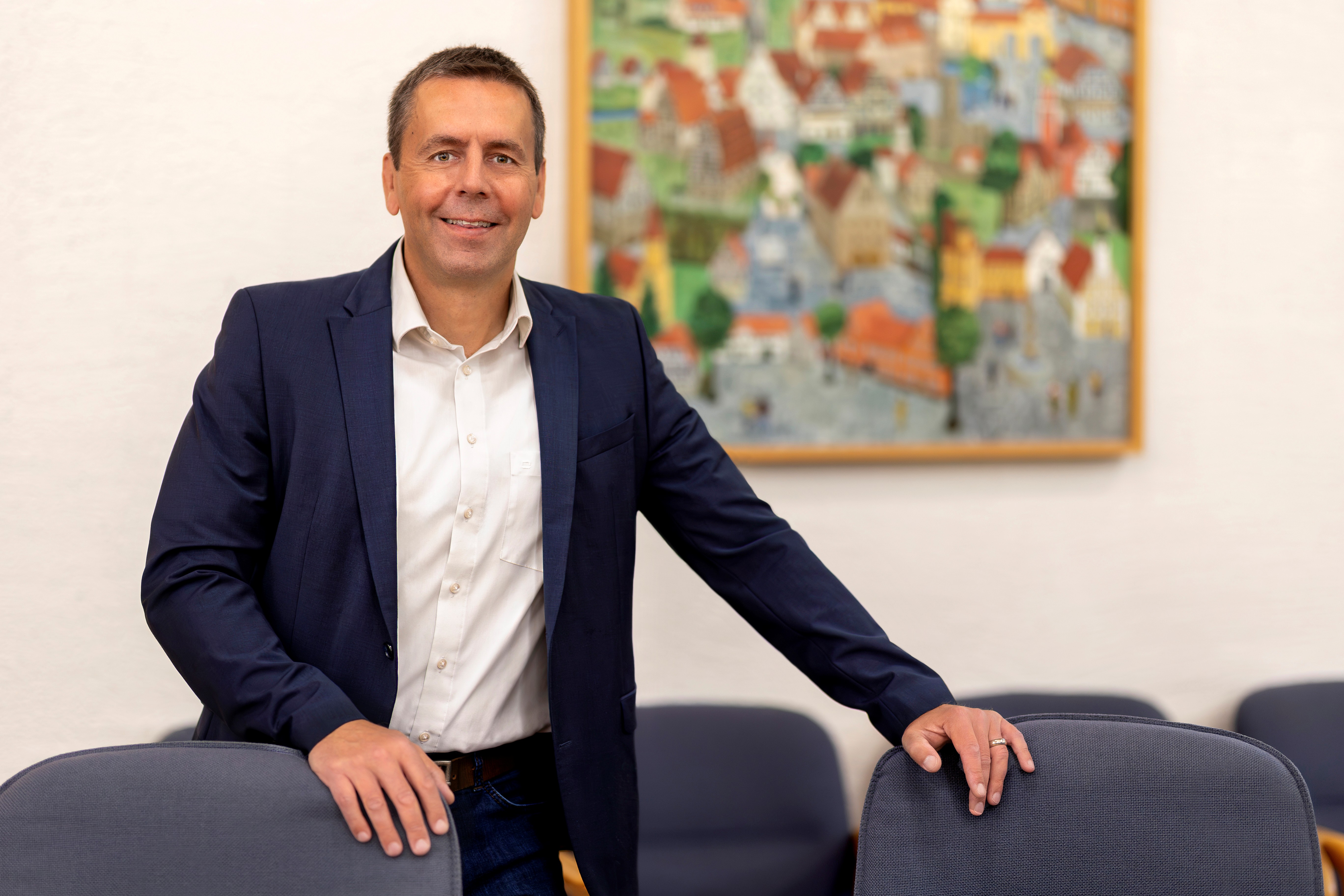 Ben Schwarz, Landrat des Landkreises Roth, Landkreis-Schirmherr beim Peter-Henlein-Preis