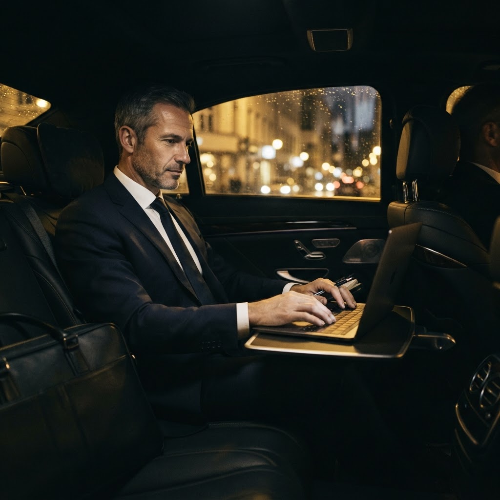 Zakelijke afspraken privéchauffeur Gent