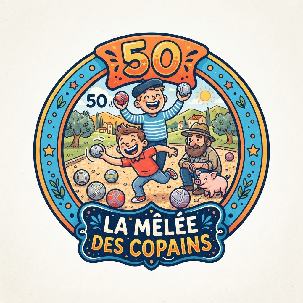 La mêlée des copains