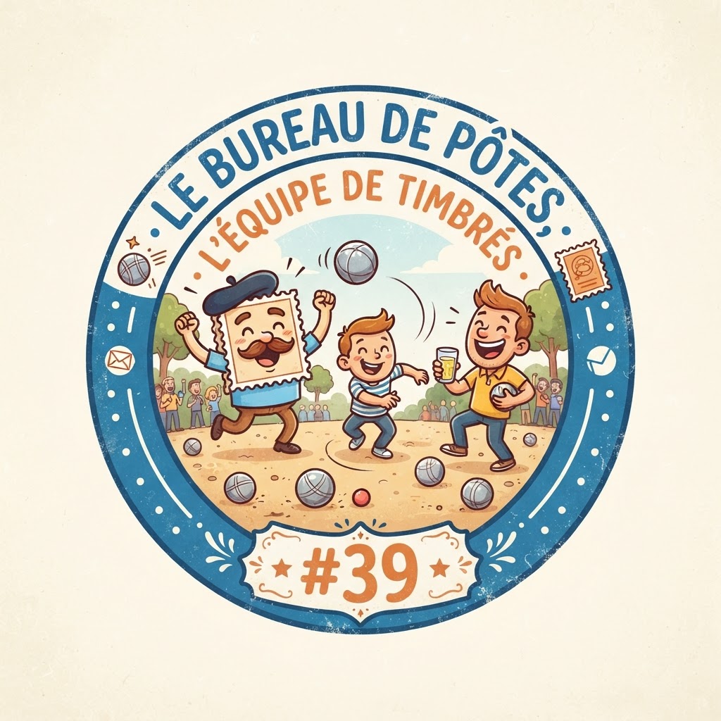 Le bureau de pôtes, l'équipe de timbrés