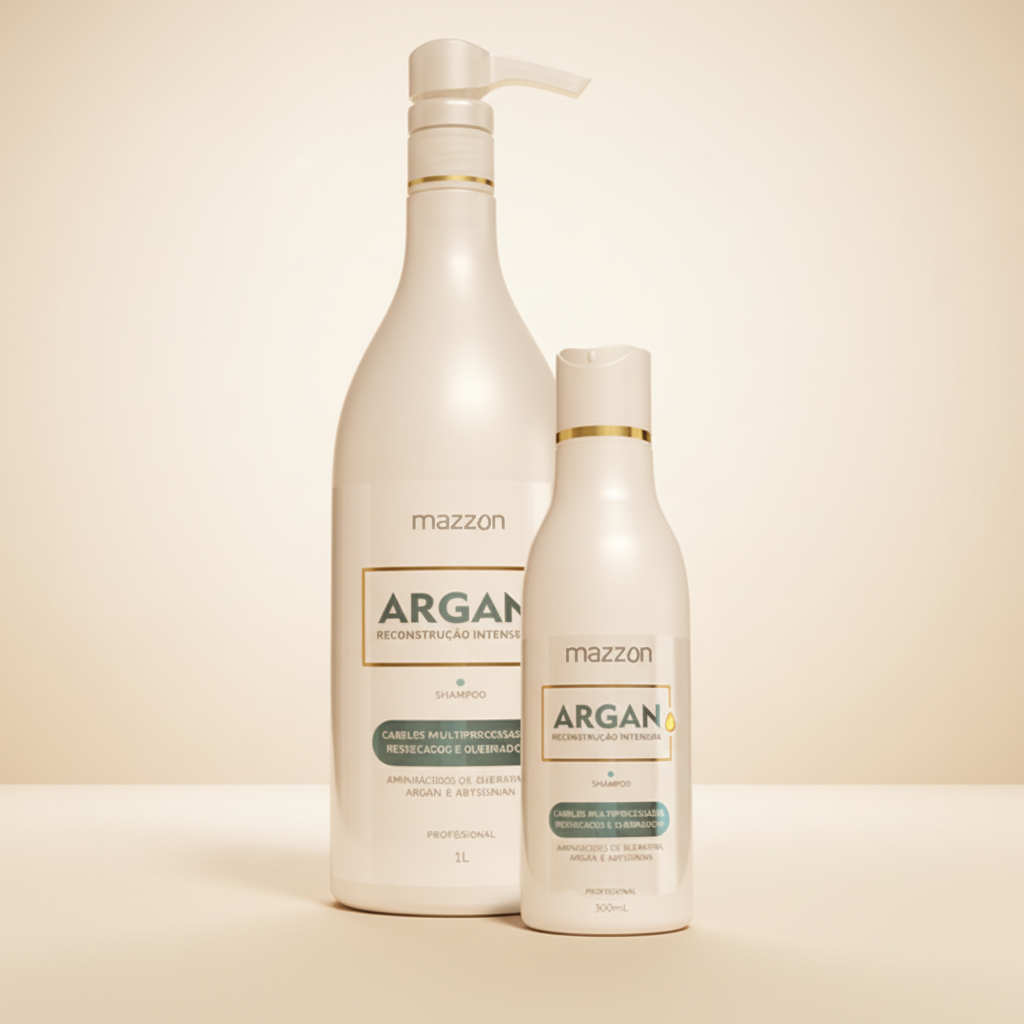 SHAMPOO ARGAN RECONSTRUÇÃO INTENSIVA