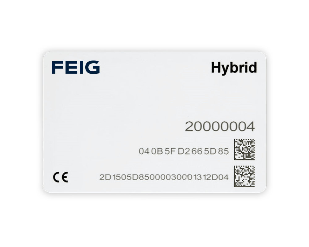 FEIG ID CTK-U Hybrid - HF/UHF Combi Card (Pack of 10)