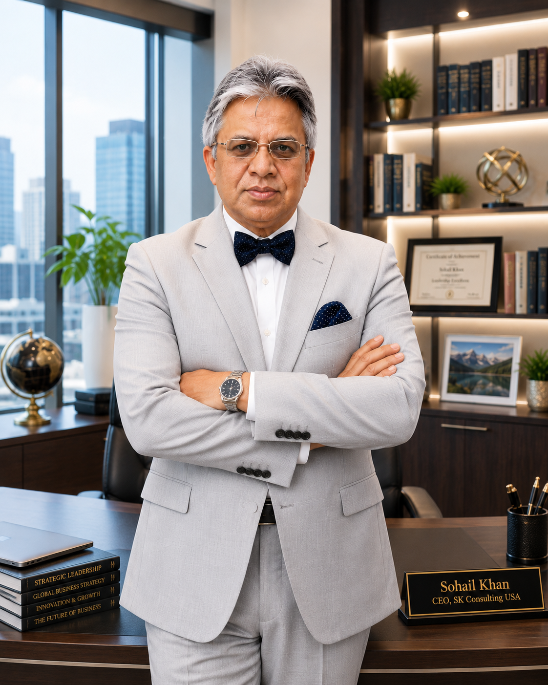 Sohail Khan — CEO & Chief Strategist, SK Consulting USA