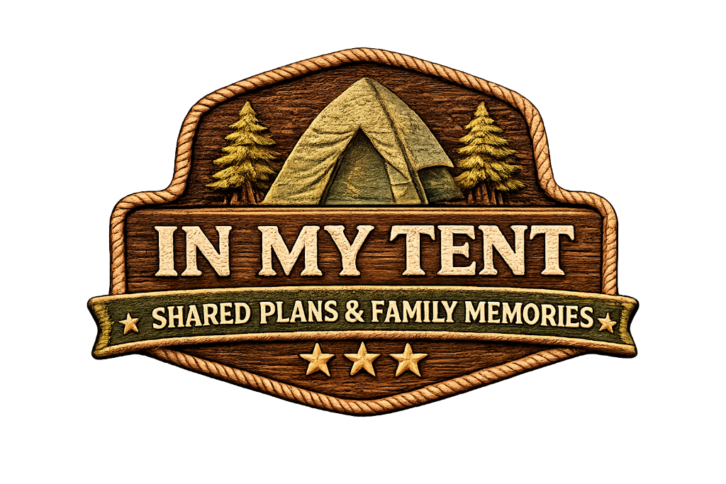 In My Tent badge
