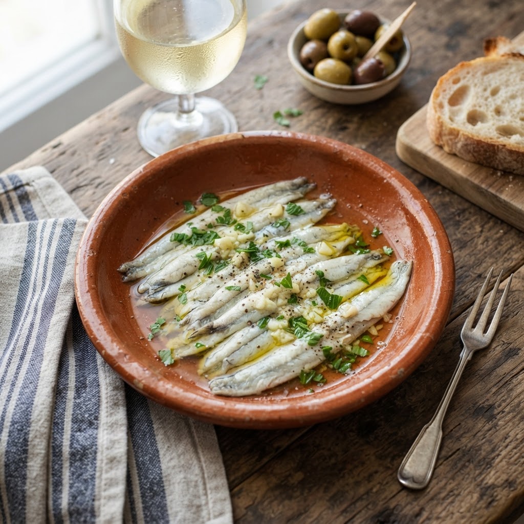 Boquerones en Vinagre
