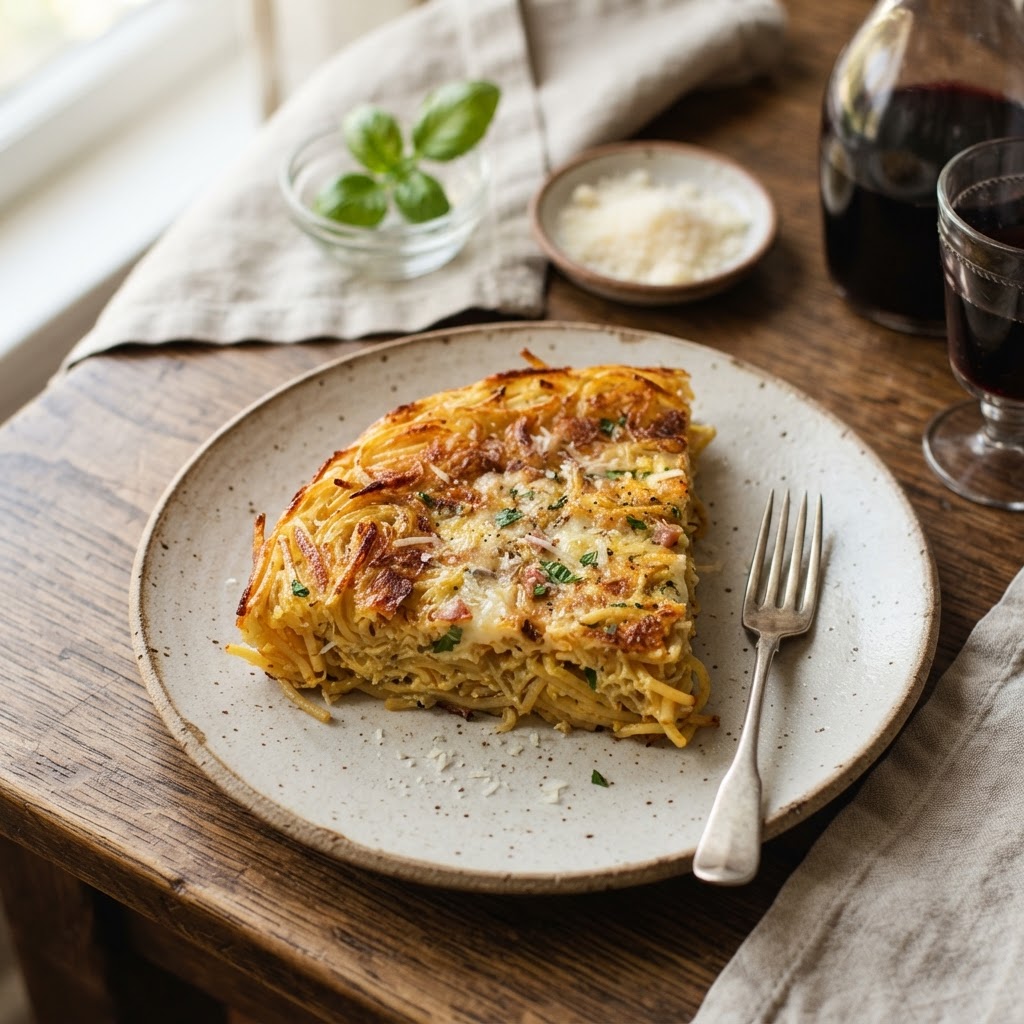 Frittata di Spaghetti