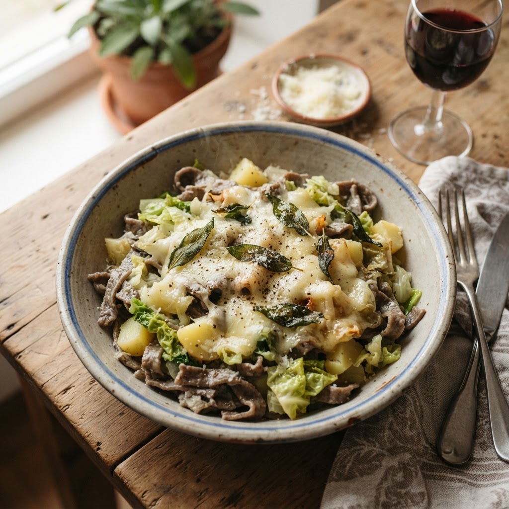 Pizzoccheri alla Valtellinese