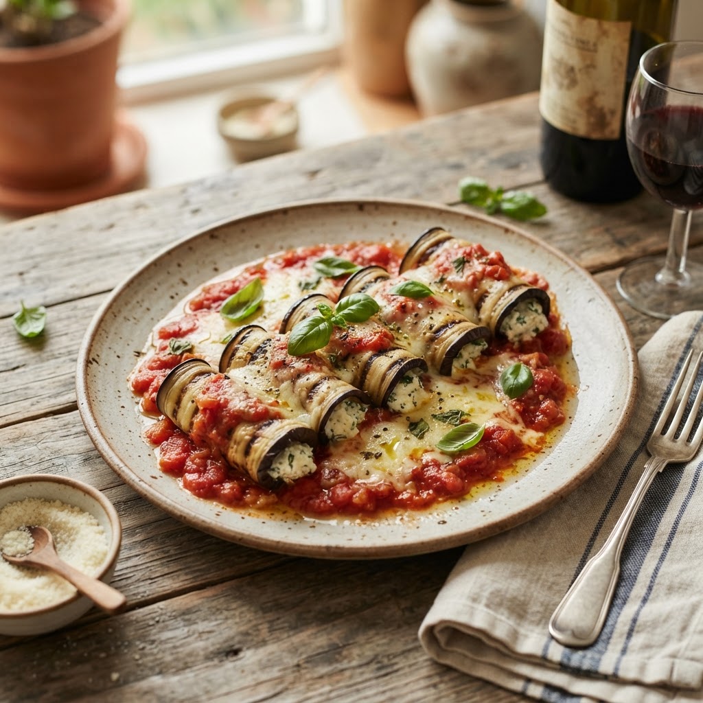 Involtini di Melanzane
