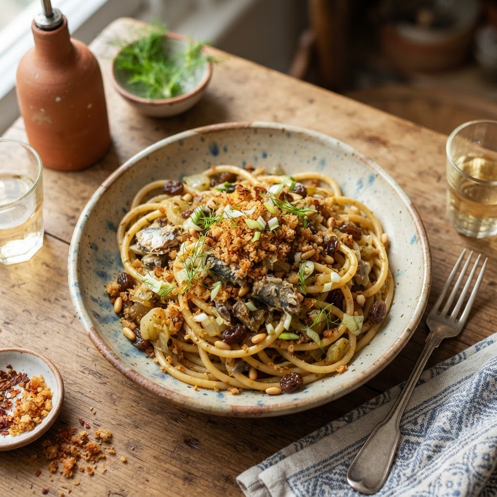 Pasta con Sarde