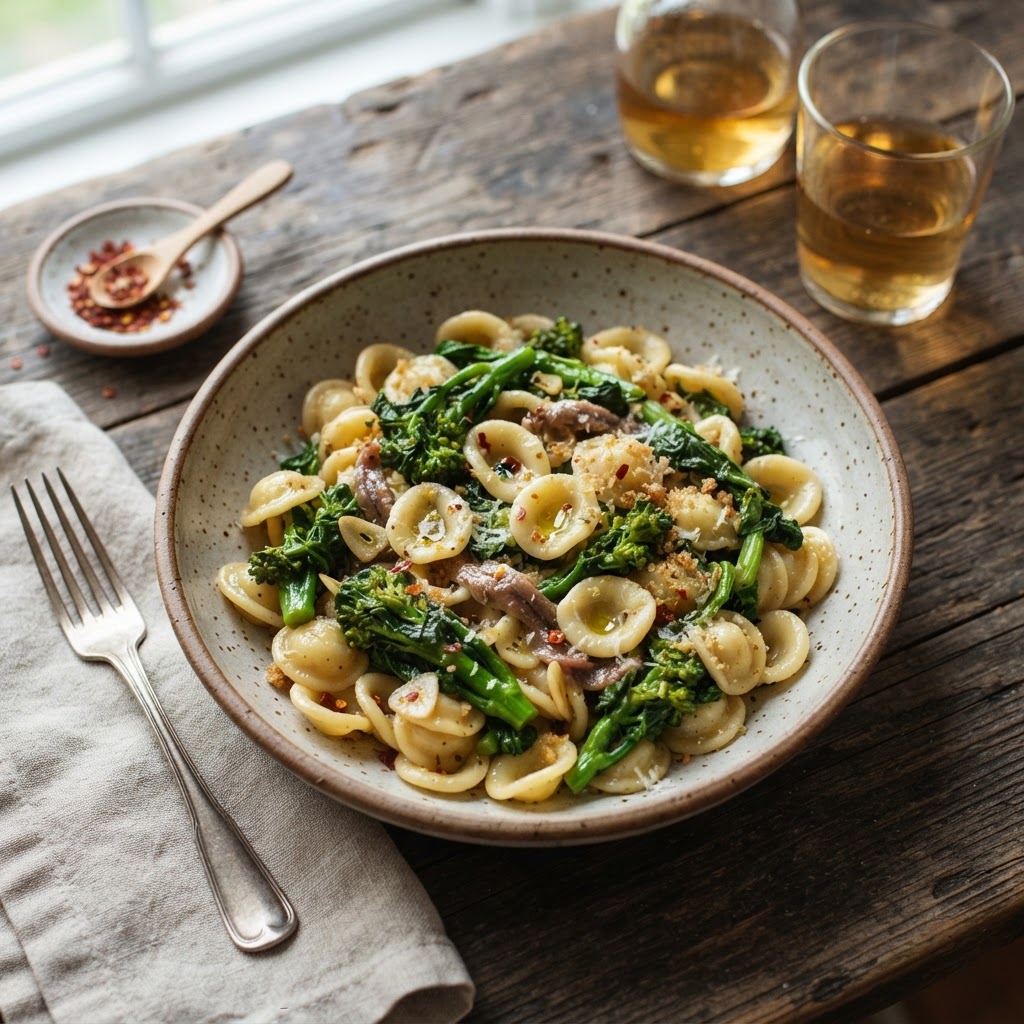 Orecchiette con Cime di Rapa