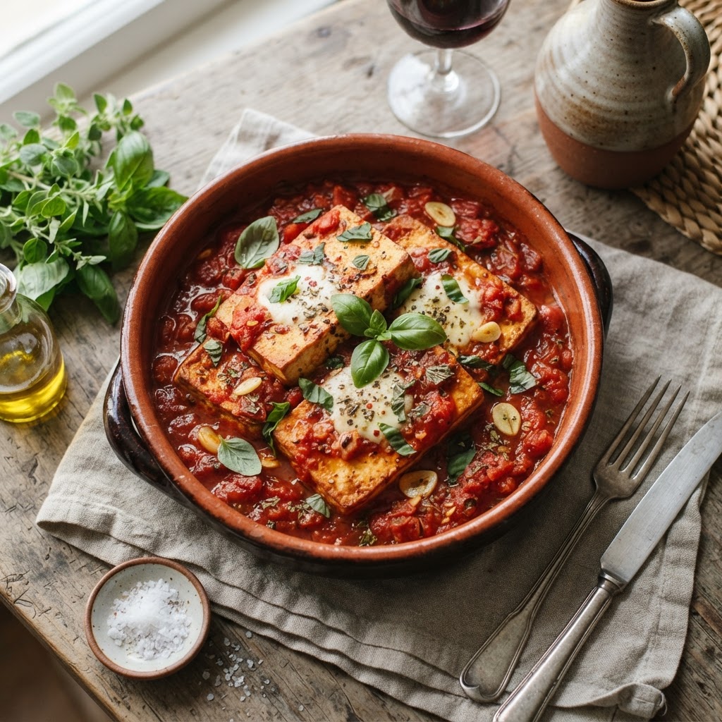 Tofu alla Pizzaiola