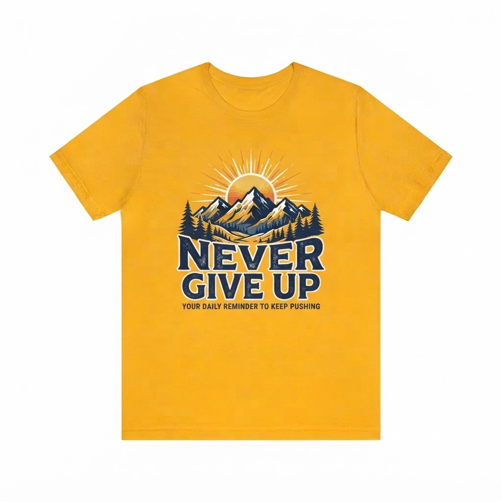 Never Give Up Tee