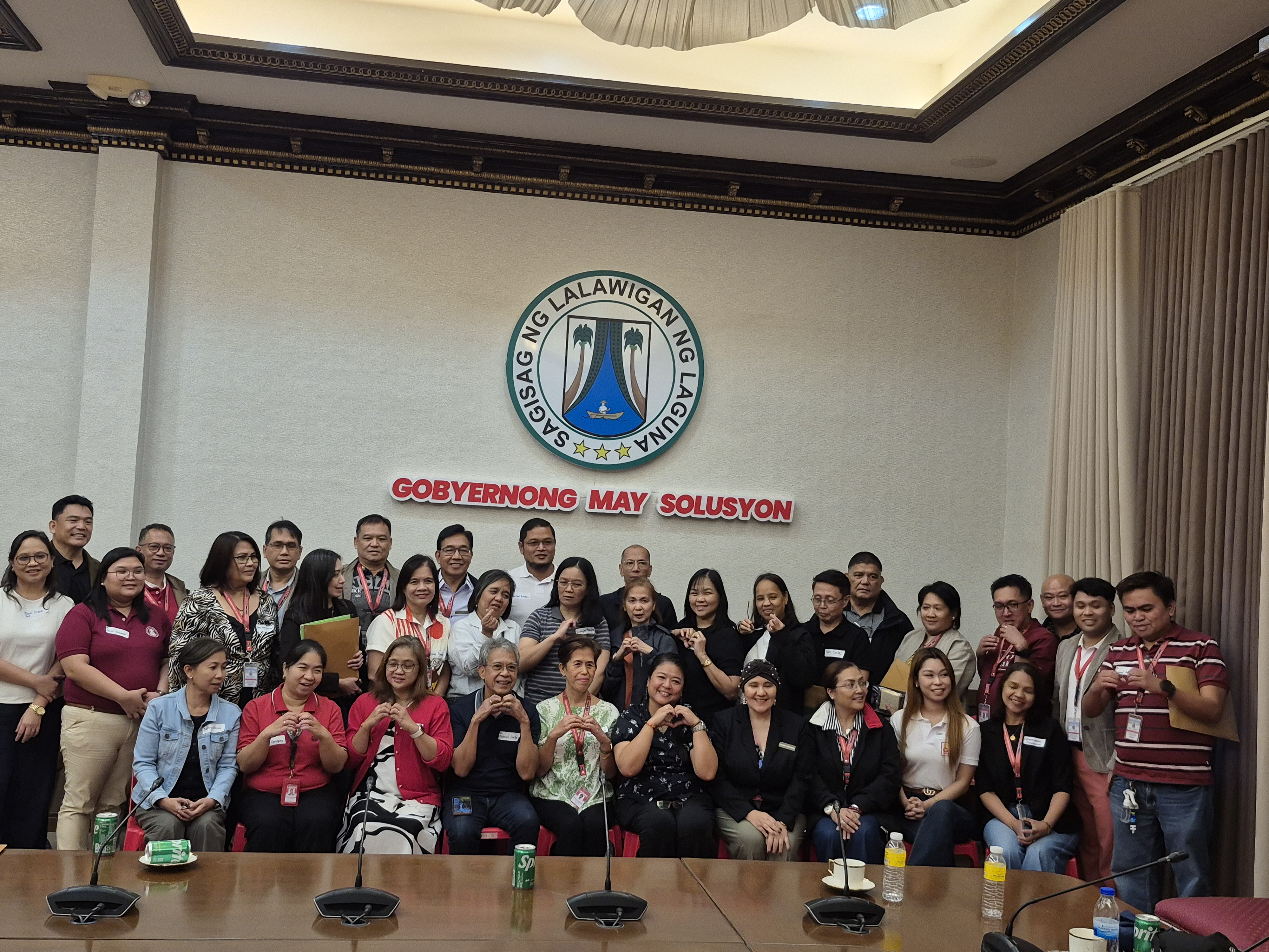 Participants from a recent Leading from the Heart workshop