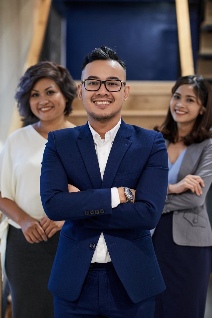 Team in the office