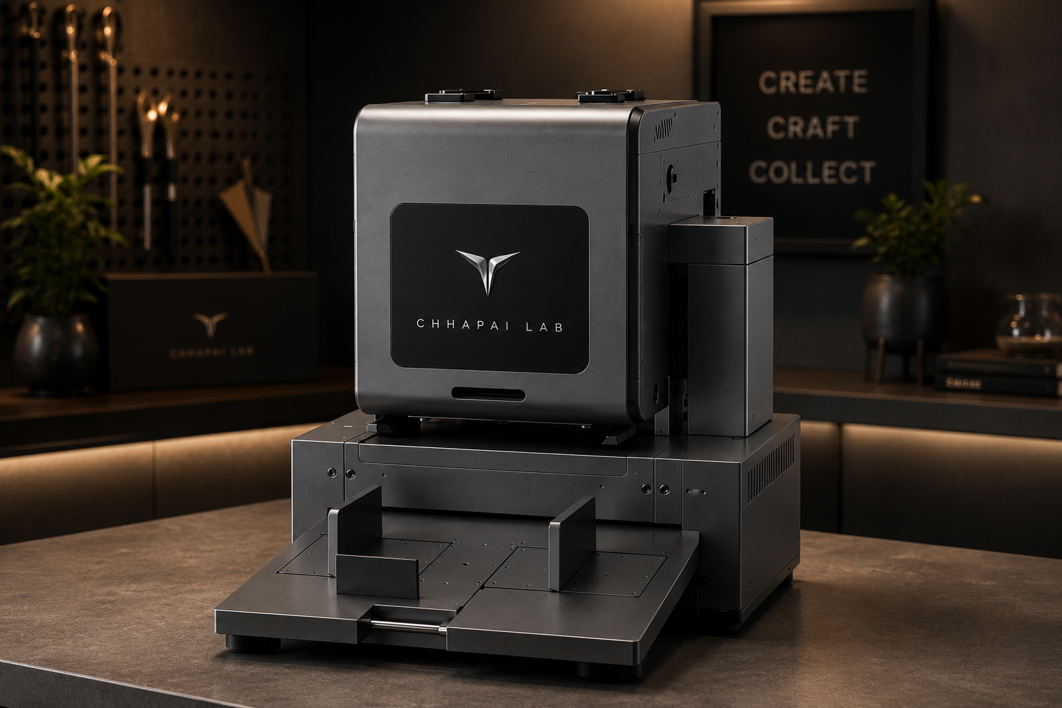 Chhapai Lab — personalisation and engraving machine