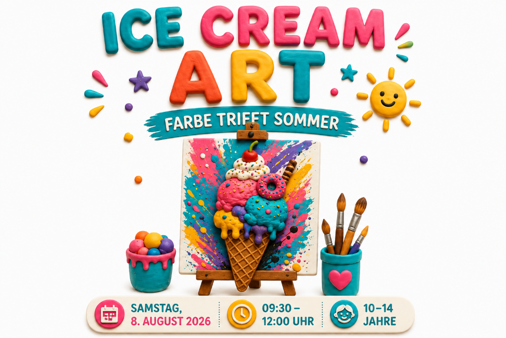 Ice Cream Art – Farbe trifft Sommer