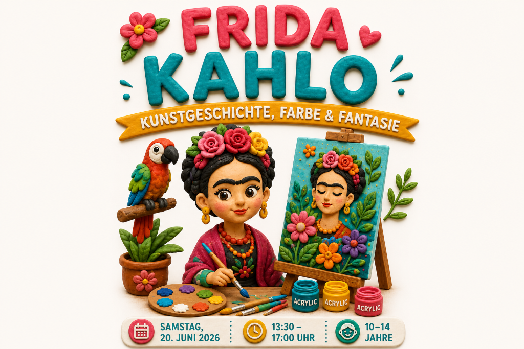 Frida Kahlo – Kunstgeschichte, Farbe & Fantasie