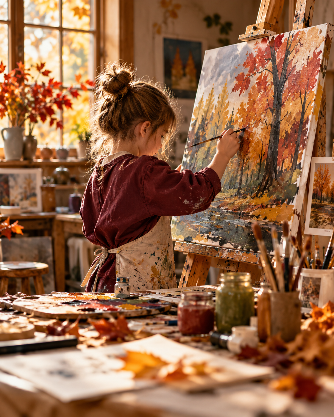 Samstags Kunstsemester Klasse