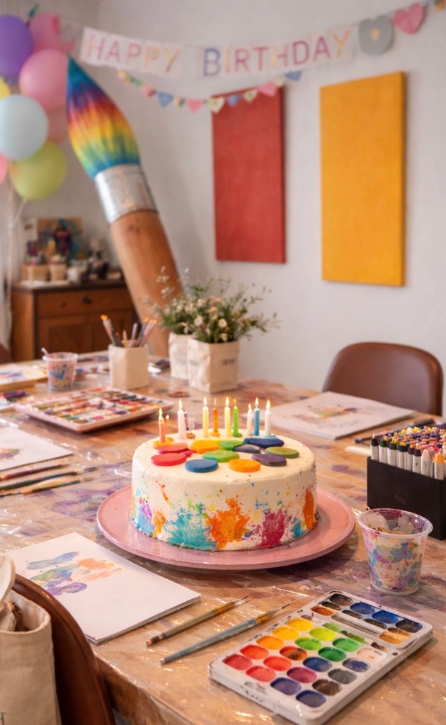 Kreativer Kindergeburtstag im Atelier