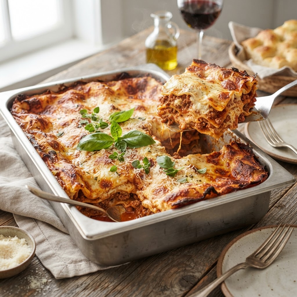 Italian 100% Pure Beef Lasagna