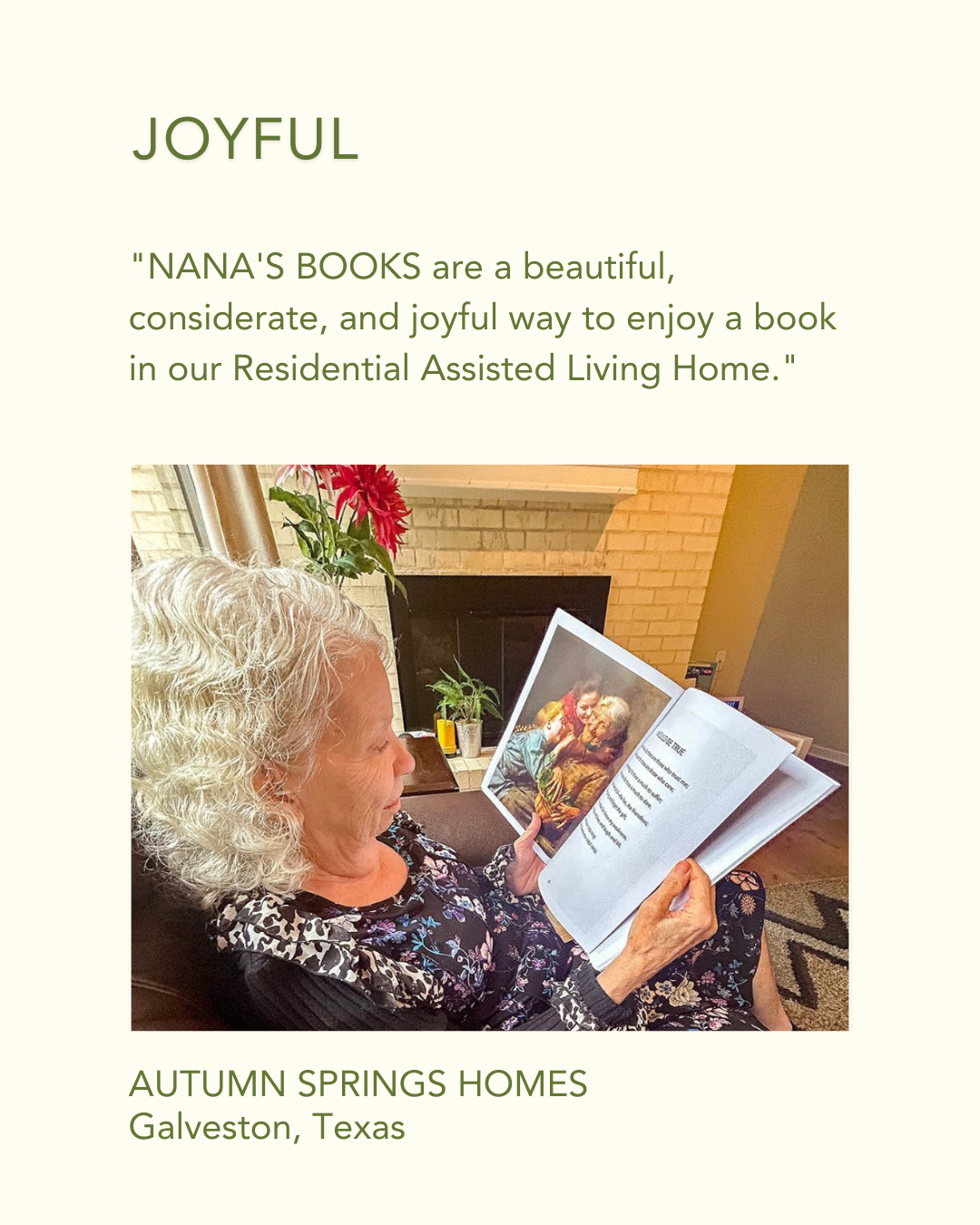 Testimonial 3 from industry expert on NostalgiaWorks dementia-inclusive books
