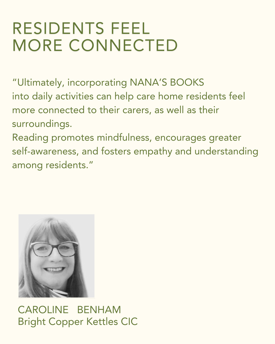 Testimonial 5 from industry expert on NostalgiaWorks dementia-inclusive books