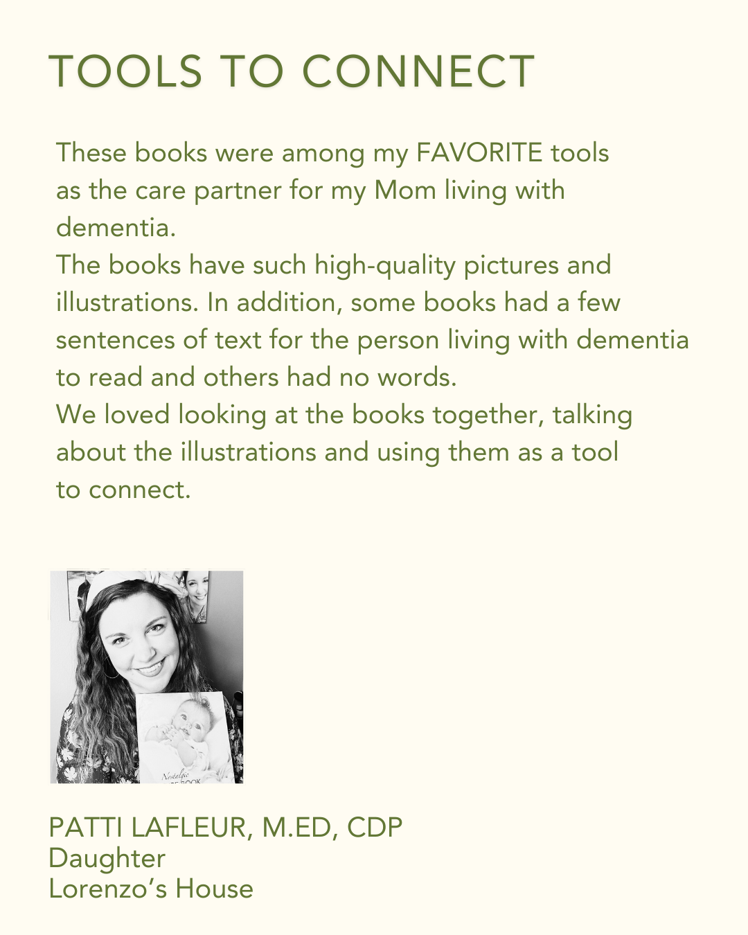 Testimonial 8 from industry expert on NostalgiaWorks dementia-inclusive books