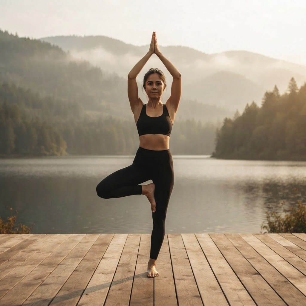 Peak Lotus Yoga practice