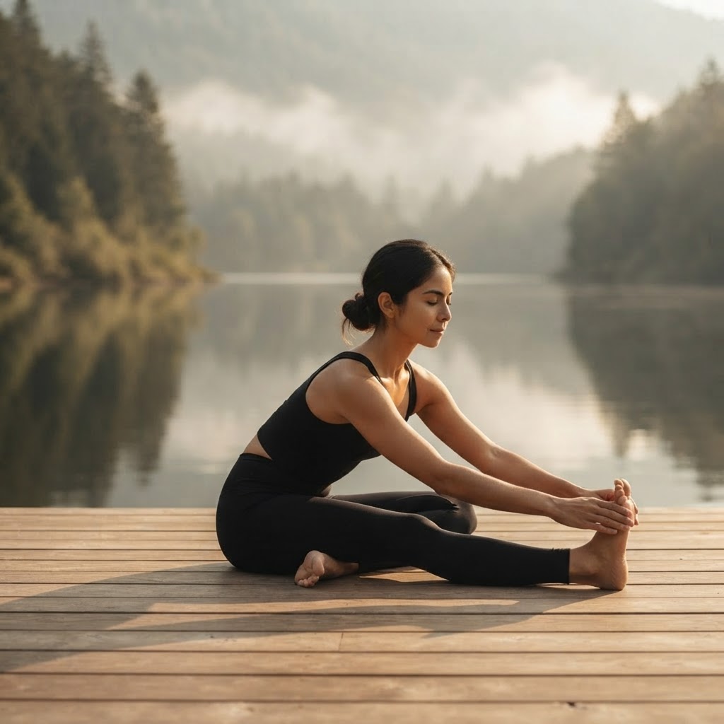 Head-to-Knee Pose