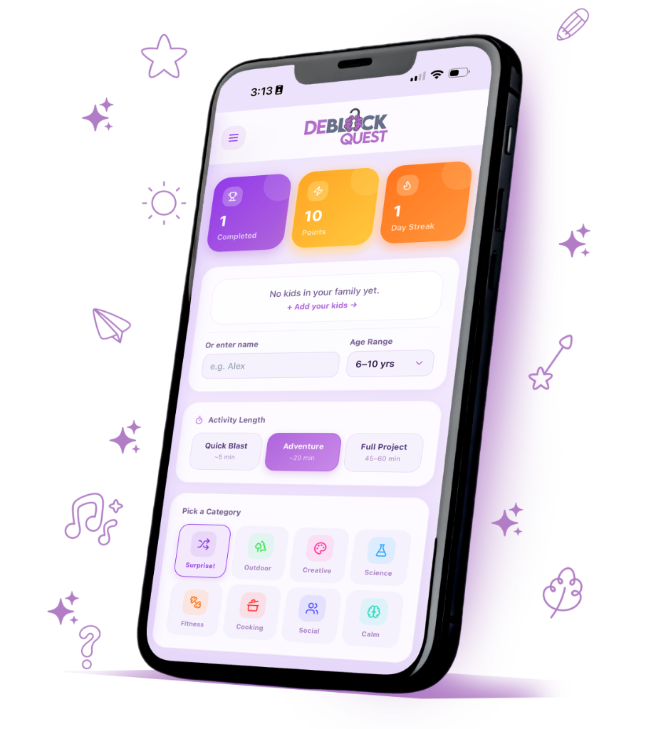 Deblock Quest App Screenshot