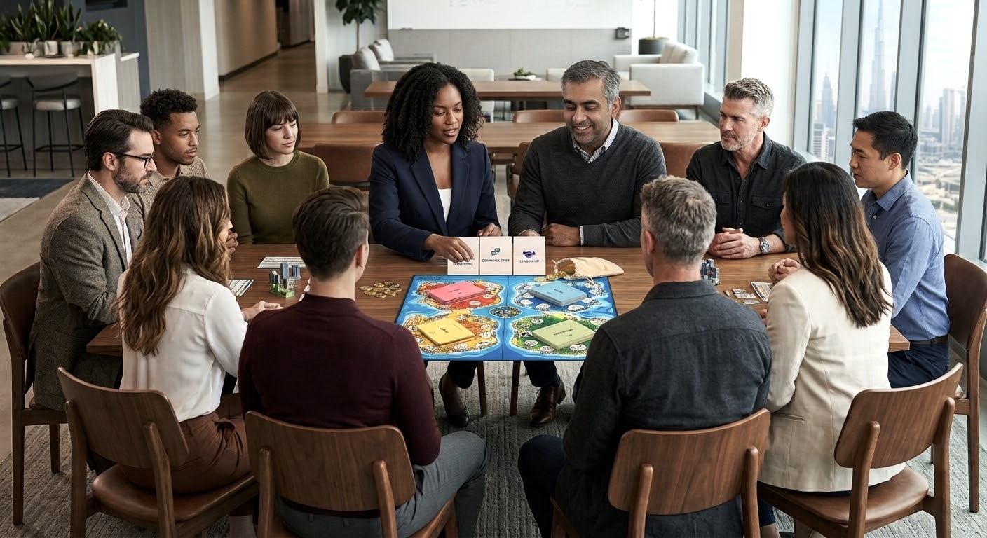 A Clarity Game circle in session.