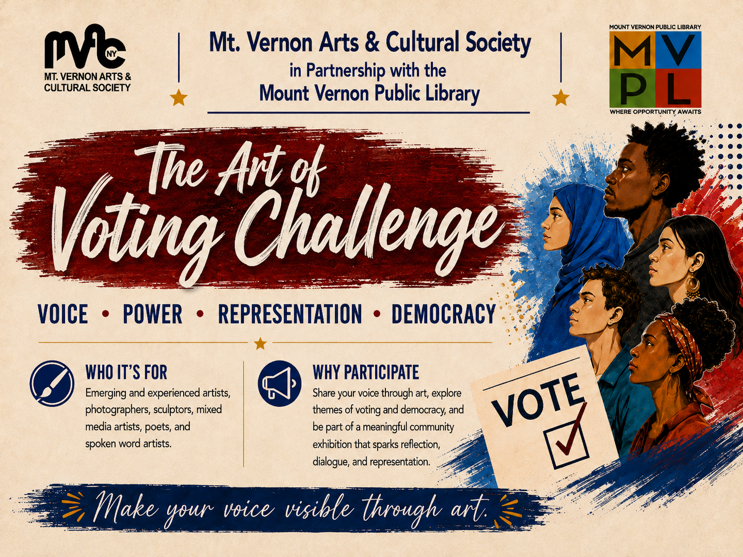 THE ART OF VOTING CHALLENGE