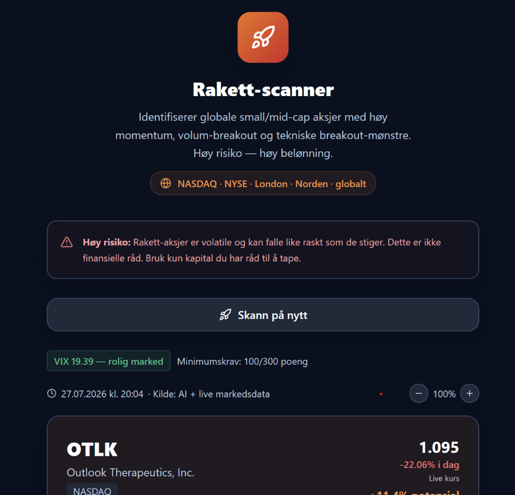Rakett-scanner