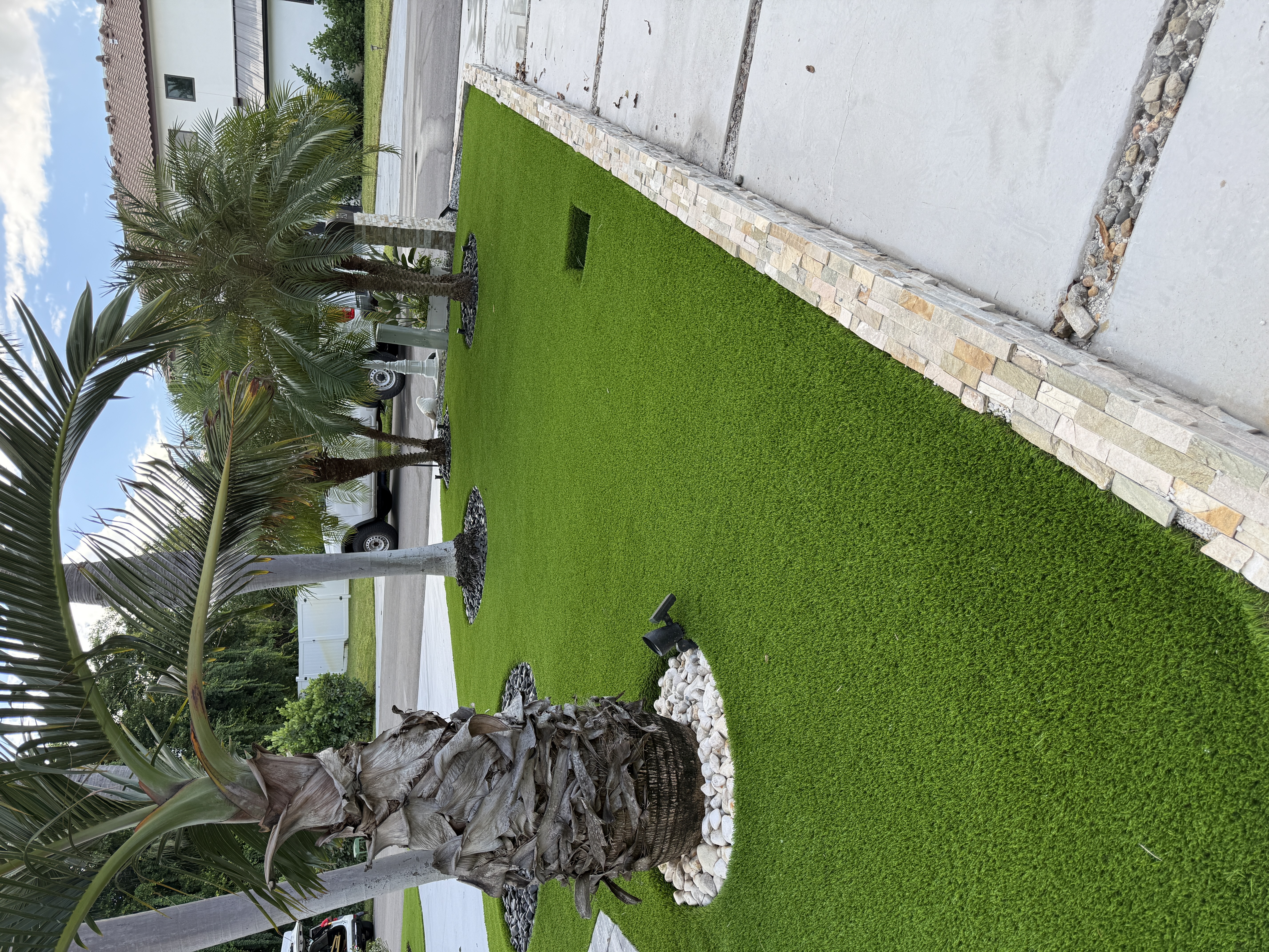 Turf installation 38