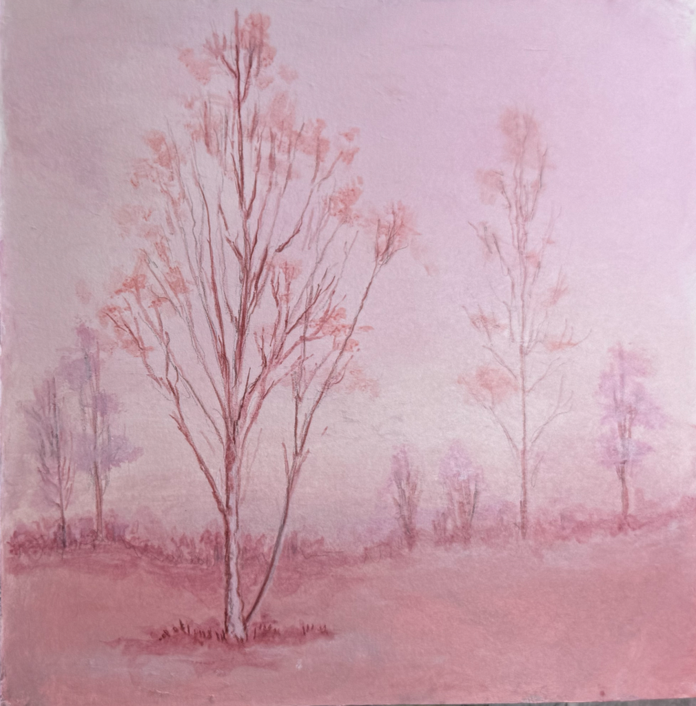 Monochromatic Winter Trees Simplified Composition