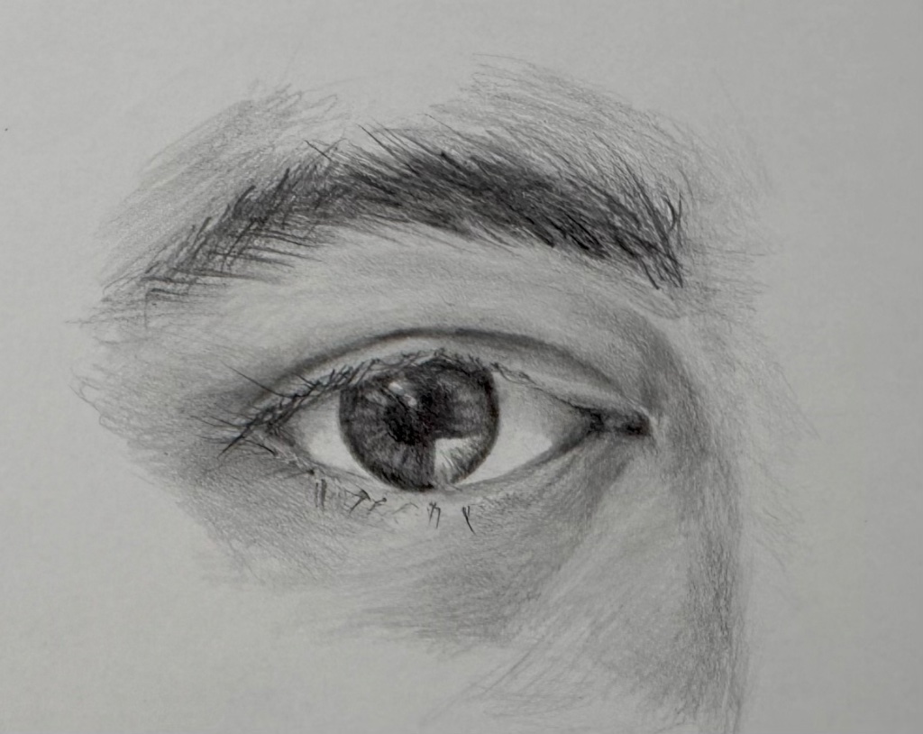 Drawing an Eye with Graphite Pencil Skill Building