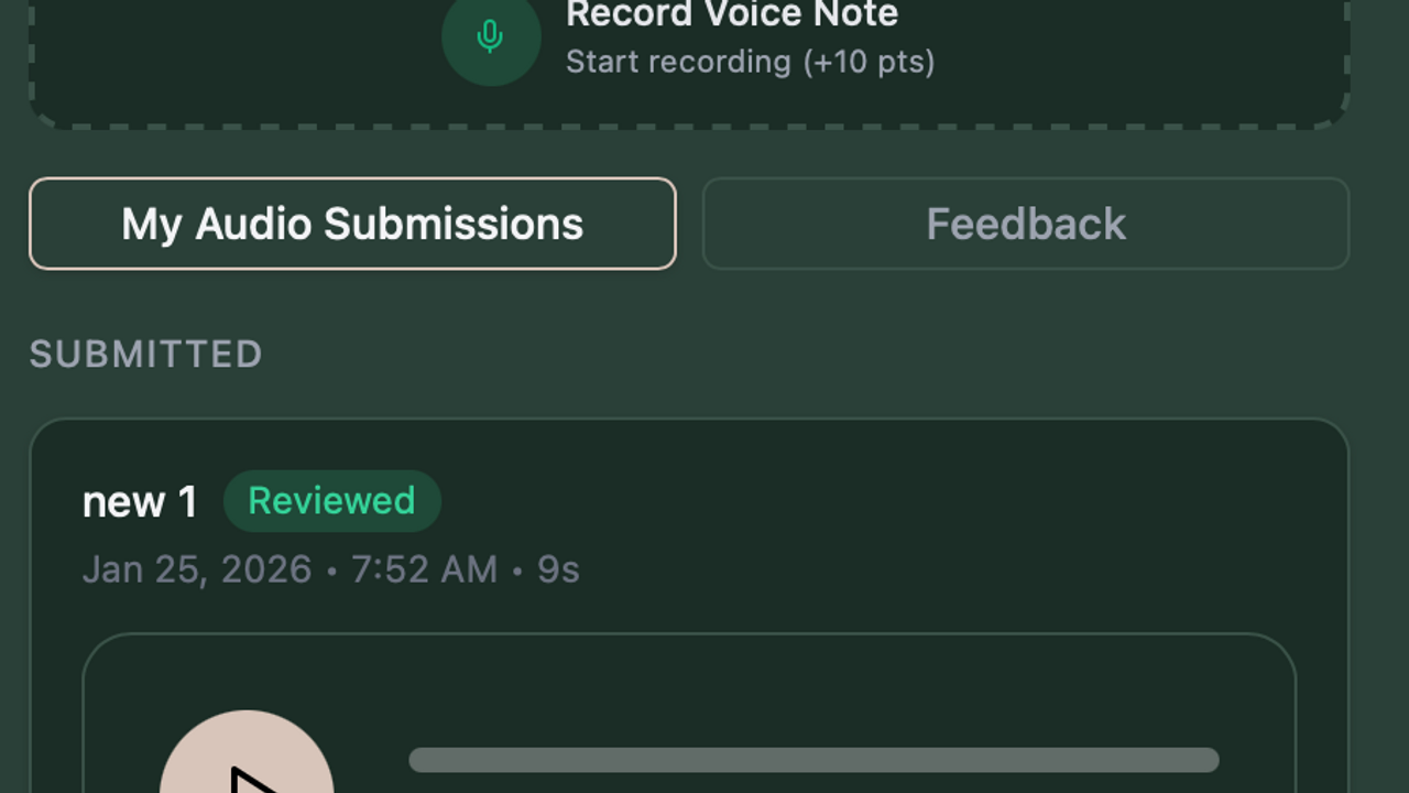 SpeakBold template preview
