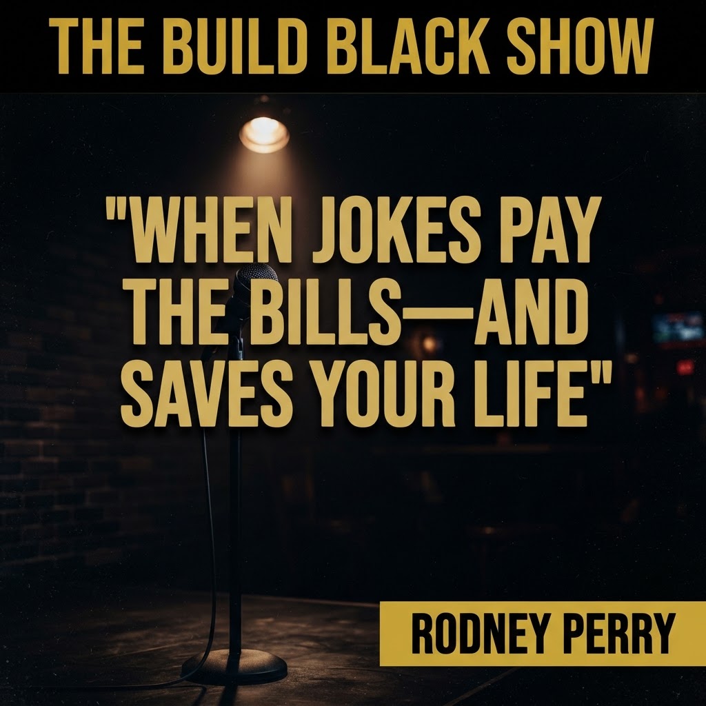 Build Black Show Episode 18: Comedian Rodney Perry: When Jokes Pay the Bills—and Saves Your Life! featuring Rodney Perry