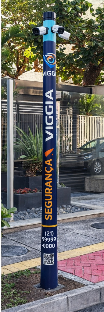 Totem Viggia 4 Câmeras